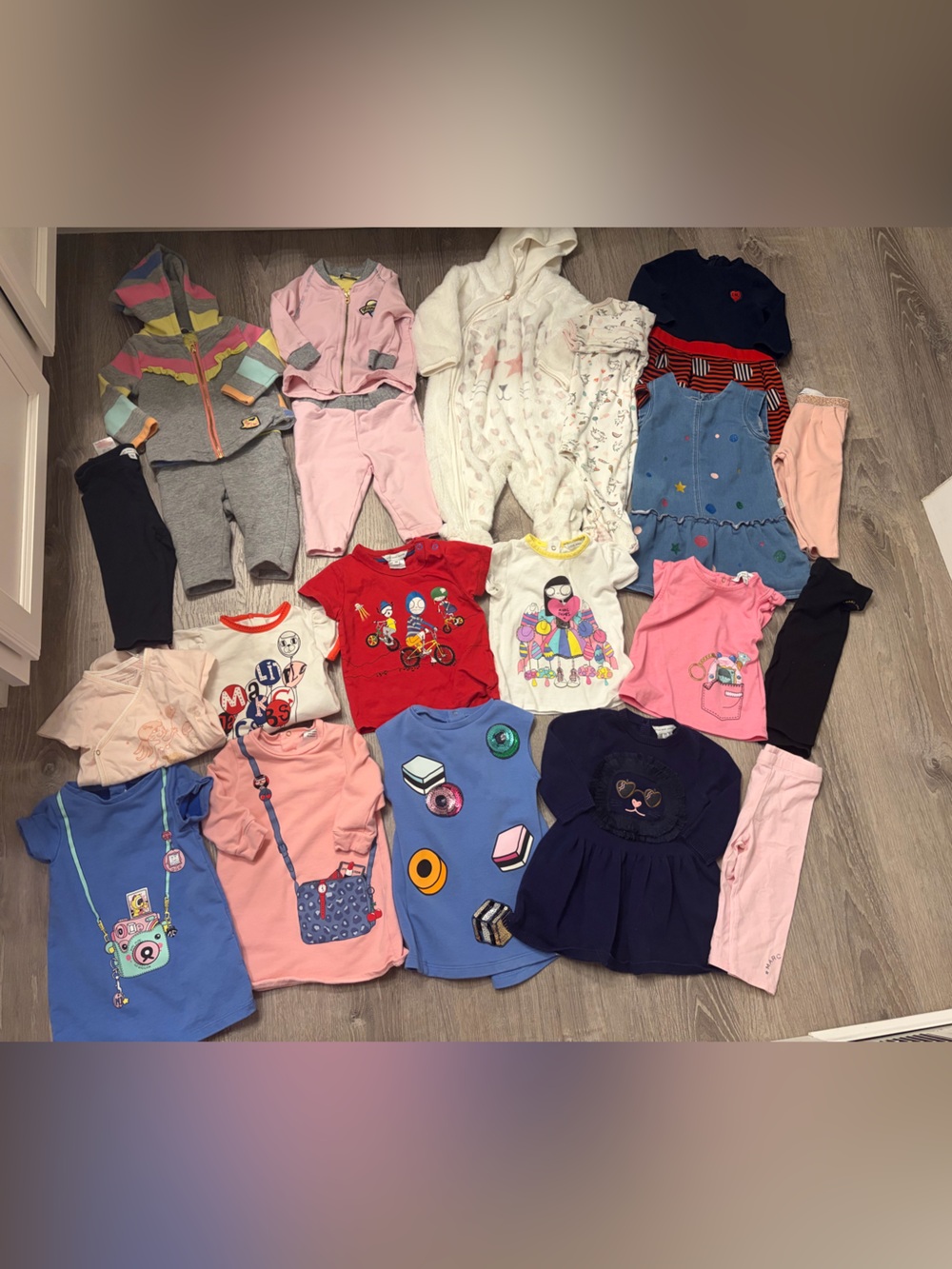 Lot of Little Marc Jacobs Kids Matching Set- 21 Pieces- 6 Months